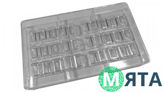 Полікарбонатна форма Батончики, 6 шт