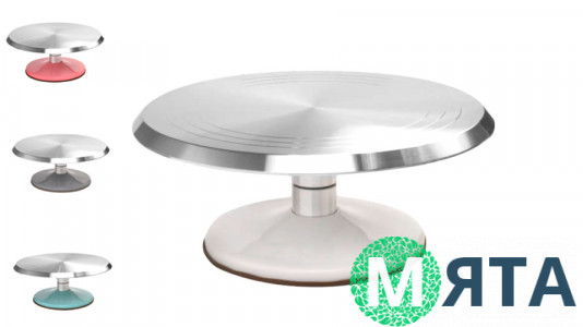Поворотний стіл 31 см, алюмінієвий Поворотний стіл 31 см, алюмінієвий