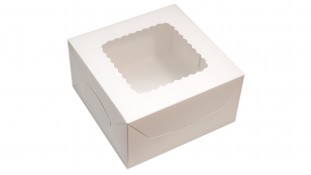Коробка 17х17х9, біла