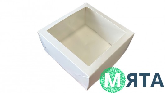 Коробка для бенто 15х15х7 см, Біла