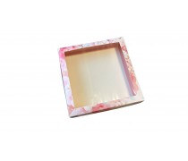 Коробка для пряників 20х20х3 см, Весняна