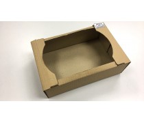 Коробка-лоток для кондитерських виробів 38х28х9 см