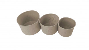 Набір силіконових форм для пасок, 3шт Набір силіконових форм для пасок, 3шт