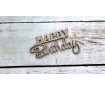 Бічний топер "Happy Birthday" №20, дерево