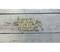 Топпер "Happy New Year" №1, картон