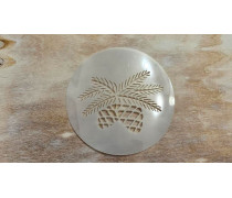 Трафарет Шишки, 12 см