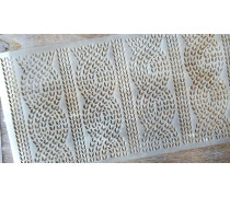 Трафарет В'язка №3, 29х15 см