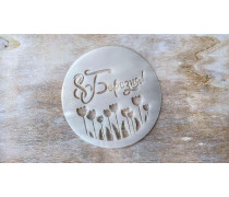 Трафарет 8 Березня, 12 см