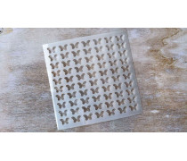 Трафарет для посипання Метелики, 12х12 см