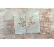 Трафарет Колоски №3, 9,5х12,5 см