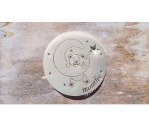 Трафарет Ведмедик з місяцем, 12 см