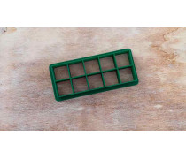 Вирубка на 10 квадратів, 1 шт