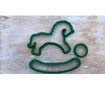 Набір вирубок Конячка Качалка