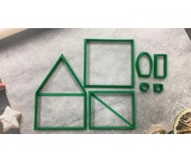 Набір вирубок Пряниковий будиночок 3d №1