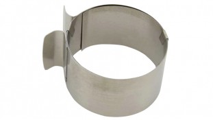 Раздвижное кольцо для гарнира и бисквита, 8,5 см