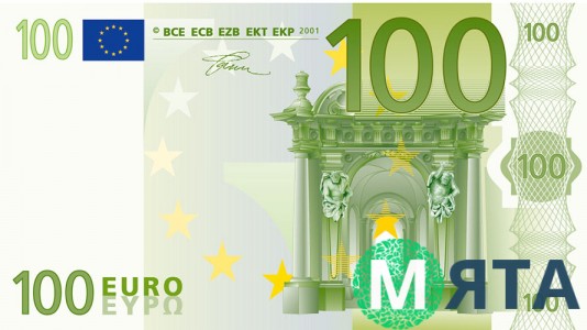 Картинка 100 евро
