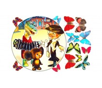 Чебурашка и крокодил Гена