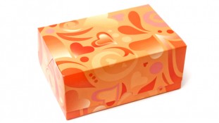 Коробка 18х12х8 см (2 капкейка) Orange Love