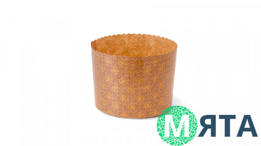 Бумажная форма для паски Стандарт, 125х100 мм