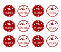 Сахарные картинки для капкейков День Влюбленных