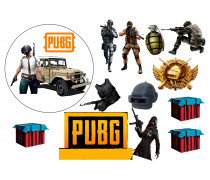 Съедобная картинка BATTLEGROUND (PUBG) 5