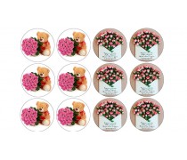 Съедобная картинка Мишки 3