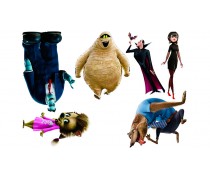 Съедобная картинка "Монстры на каникулах" 5