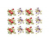 Съедобная картинка "Цветы" 21