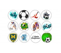 Съедобная картинка Футбол 11