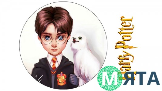 Съедобная картинка Гарри Поттер 6