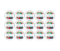 Съедобная картинка Школьная под имена