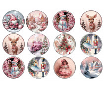 Съедобная картинка Новогодняя сказка