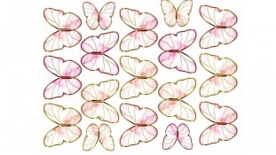 Съедобная картинка Бабочки 17
