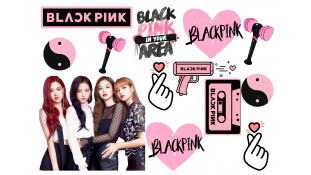 Съедобная картинка Группа Blackpink