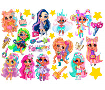 Съедобная картинка Hairdorables