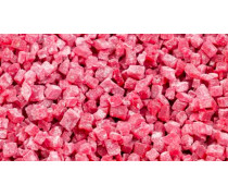 Фруктовые желейные кусочки Малина, 100 грамм