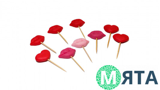 Набор сахарных фигурок Губки, 7 шт