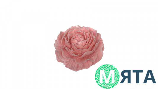 Цветок Mi-Mi Пион 7 см из кондитерской глазури