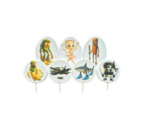 Набор сахарных топперов Балерина Капучино