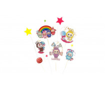 Набор сахарных топперов Лабубу