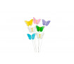 Вафельные Бабочки на проволоке, 7 шт