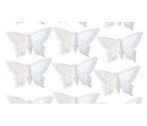 Вафельная Бабочка объемный, 1 штука