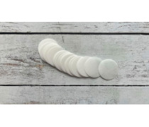 Заготовка из вафельной бумаги Круг 2,5 см. 54 шт