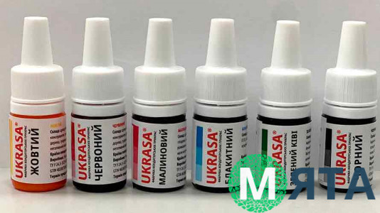 Гелевый краситель 5 грамм, Украса