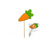 Пряник на шпажке Морковка Пряник на шпажке Морковка