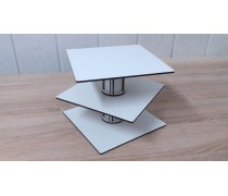 Стойка под торт кубик, двп. 17х17 см