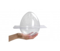 Форма для шоколада Яйцо Киндер 15 см, 2 части