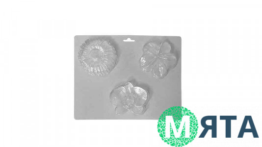 Форма для шоколада Цветы №1