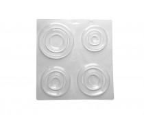 Форма для шоколада Кольца