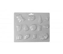 Форма для шоколада Новогоднее Ассорти